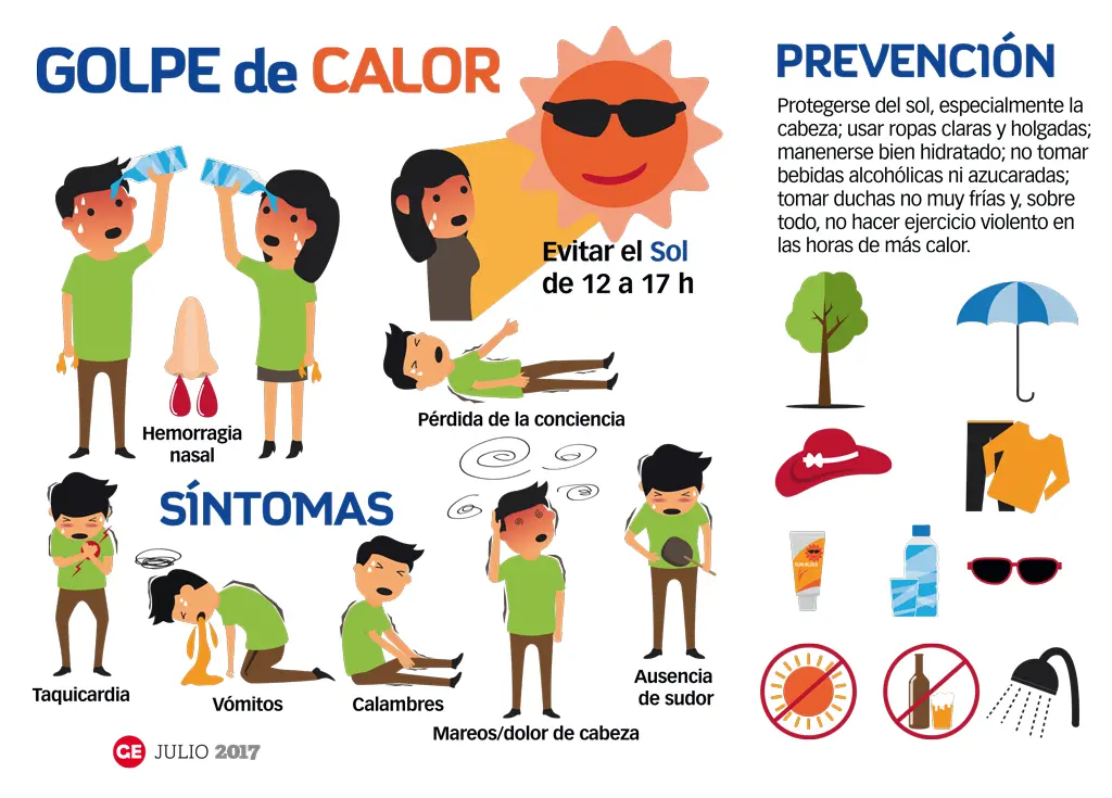 Cómo prevenir un golpe de calor - Kineplanet Cómo prevenir un golpe de calor - Kineplanet